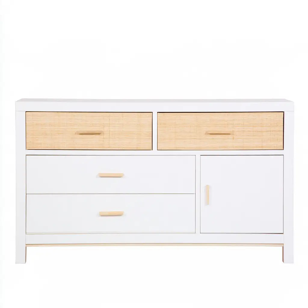 Poltrona dalla forma compatta, beige e rosa, per la casa
